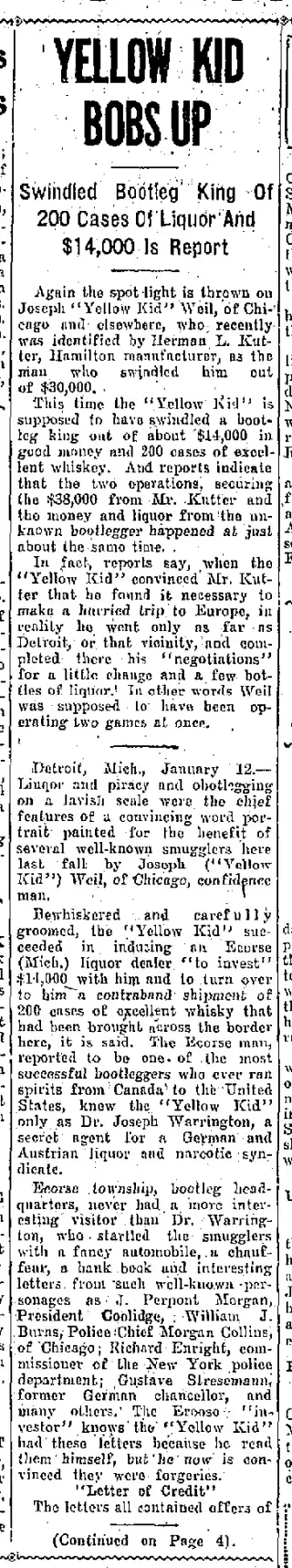 other Newspaper clipping from Jan 13, 1925 6029717