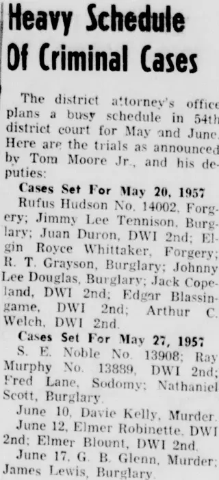 other Newspaper clipping from May 16, 1957 6030106