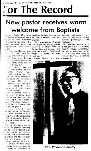 Business Newspaper clipping from Sep 24, 1977 6030405