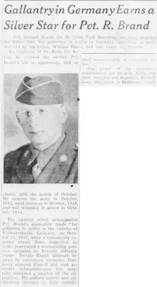 other Newspaper clipping from Apr 5, 1945 6030586