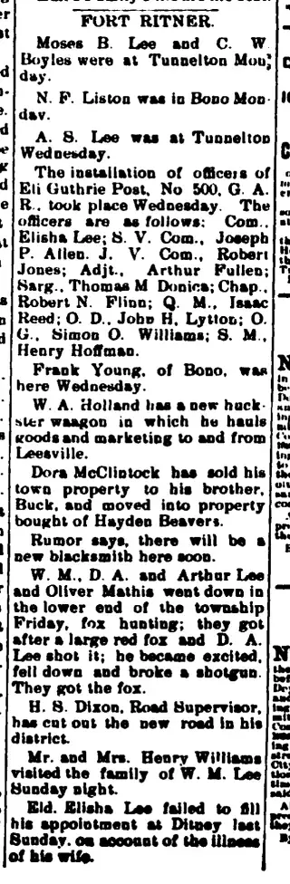 other Newspaper clipping from Jan 21, 1898 6031726
