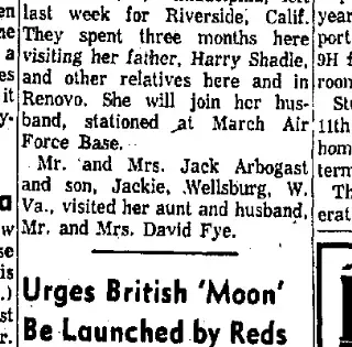 other Newspaper clipping from Sep 2, 1960 6031770