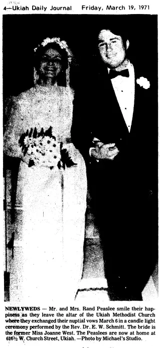 Marriage Newspaper clipping from Mar 19, 1971 6032435