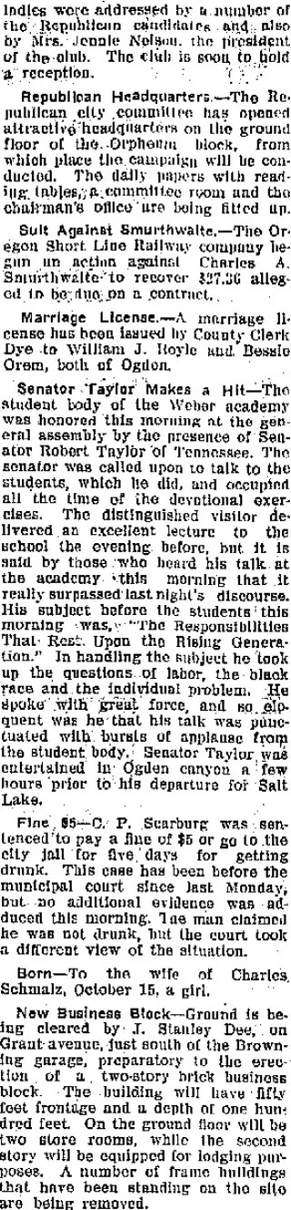 Birth Newspaper clipping from Oct 20, 1909 6034630