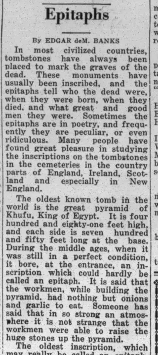 other Newspaper clipping from Aug 25, 1933 6035378