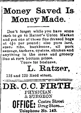 other Newspaper clipping from Jan 1, 1899 6035888