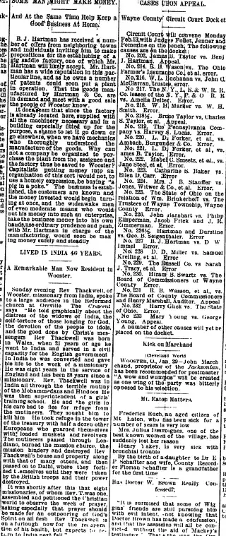 Religion Newspaper clipping from Feb 7, 1894 6036048