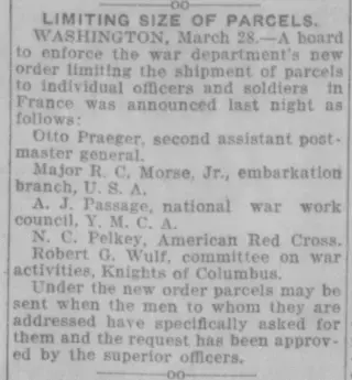 other Newspaper clipping from Mar 28, 1918 6036657