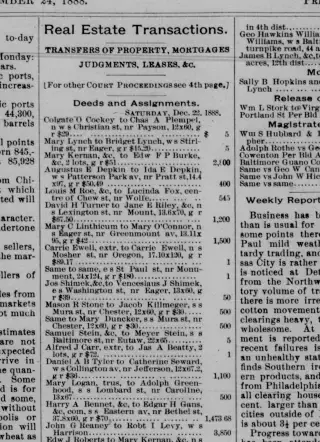 other Newspaper clipping from Dec 24, 1888 6037719