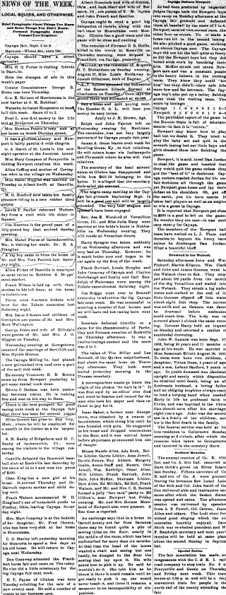 other Newspaper clipping from Sep 2, 1899 6037772