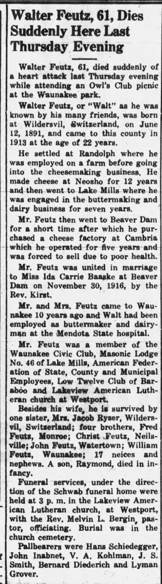 other Newspaper clipping from Jul 24, 1952 6039762