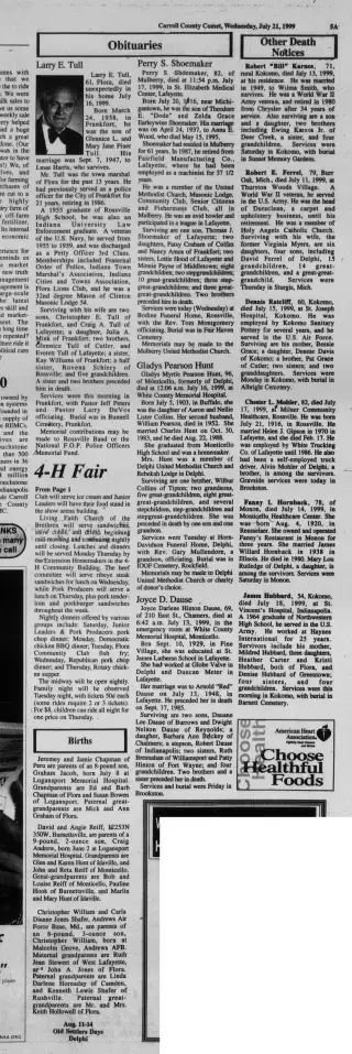 other Newspaper clipping from Jul 21, 1999 6040970