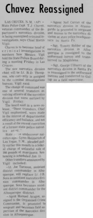 other Newspaper clipping from Dec 23, 1974 6040977