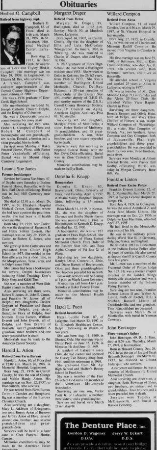 other Newspaper clipping from Apr 2, 1997 6041061