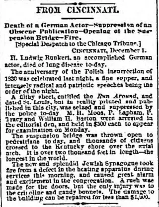 other Newspaper clipping from Dec 2, 1866 6041881