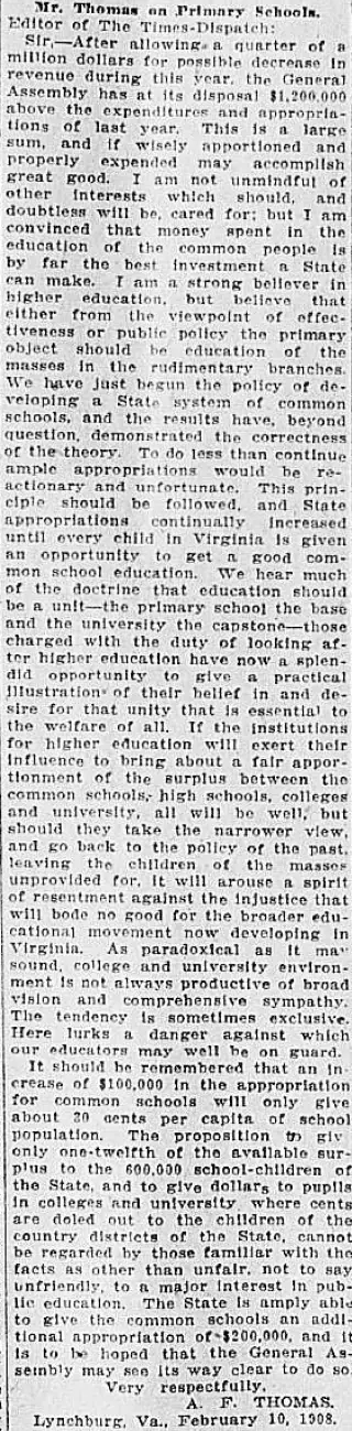 other Newspaper clipping from Feb 15, 1908 6042201