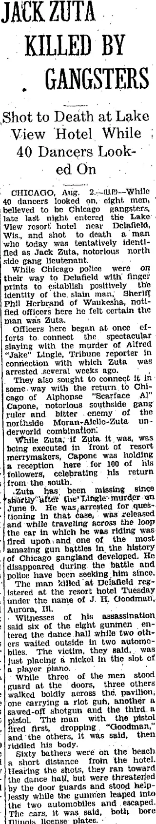 other Newspaper clipping from Aug 2, 1930 6042622