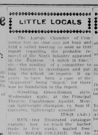 other Newspaper clipping from Dec 13, 1914 6042833
