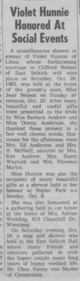 Marriage Newspaper clipping from Oct 23, 1963 6043018