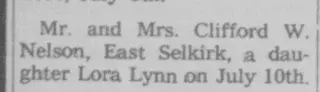 Birth Newspaper clipping from Jul 22, 1964 6043020