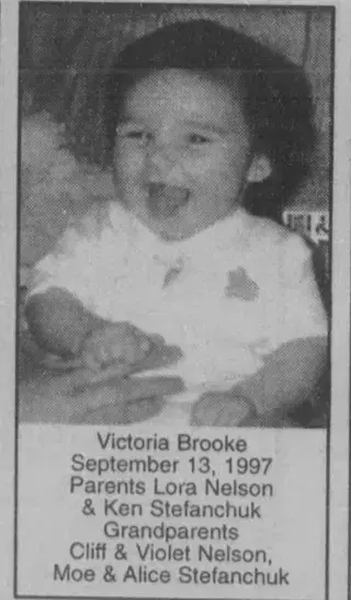 Birth Newspaper clipping from Feb 16, 1998 6043023