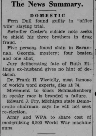 other Newspaper clipping from Dec 22, 1938 6044681
