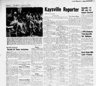 other Newspaper clipping from Aug 15, 1957 6045380