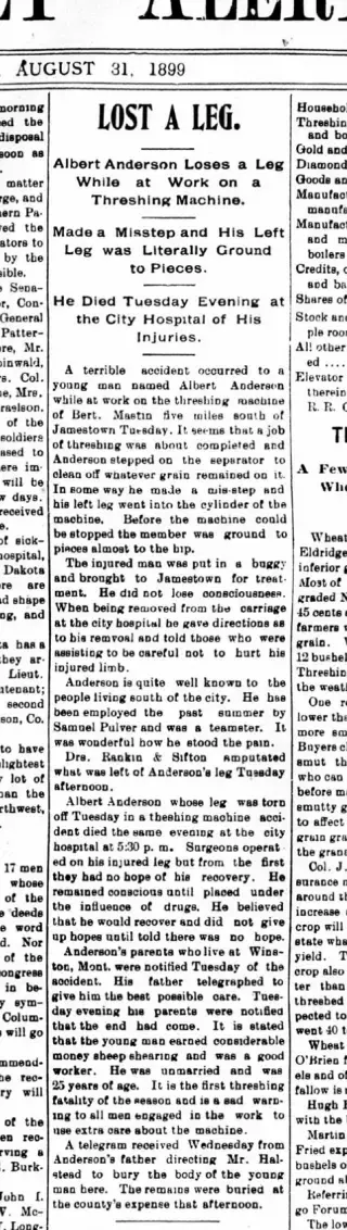other Newspaper clipping from Aug 31, 1899 6045592
