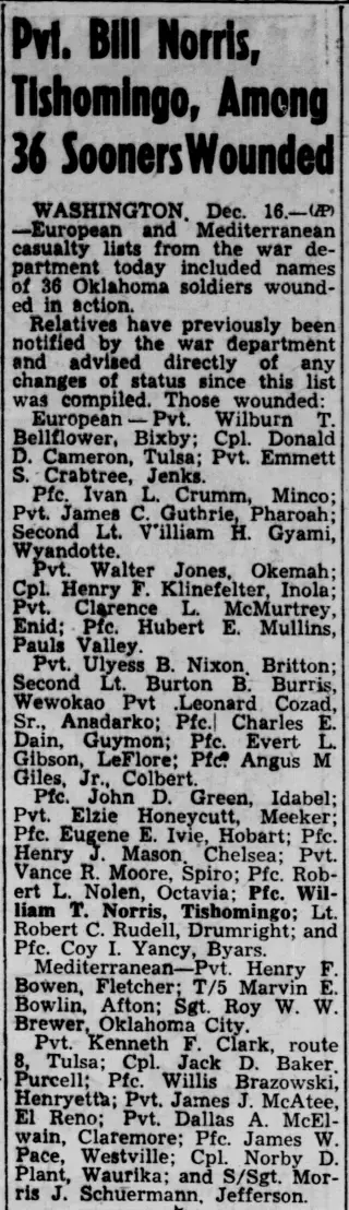 other Newspaper clipping from Dec 21, 1944 6046627