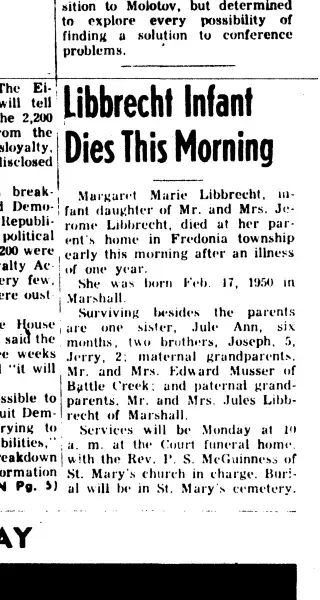 other Newspaper clipping from Feb 13, 1954 6046859