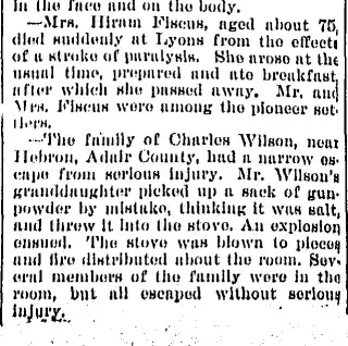 other Newspaper clipping from Nov 20, 1894 6047734