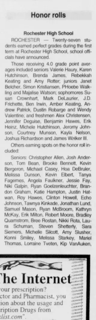 other Newspaper clipping from Jan 30, 1997 6048161