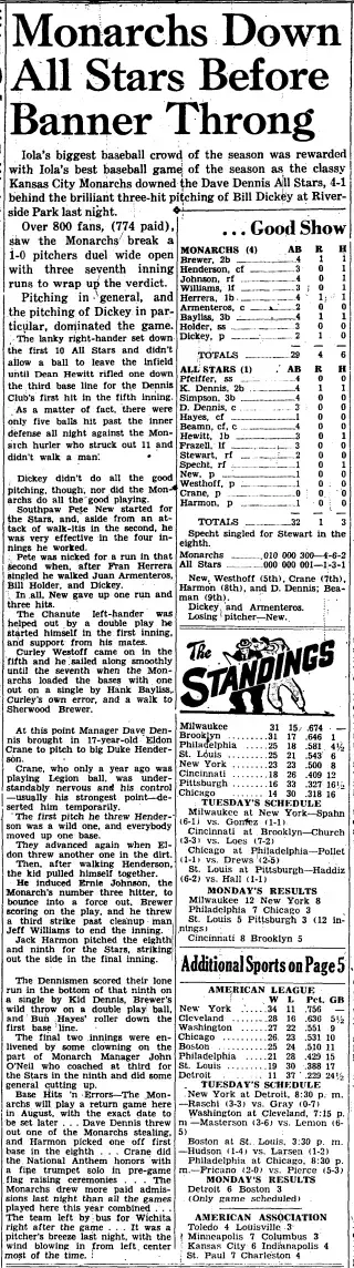 other Newspaper clipping from Jun 9, 1953 6048424