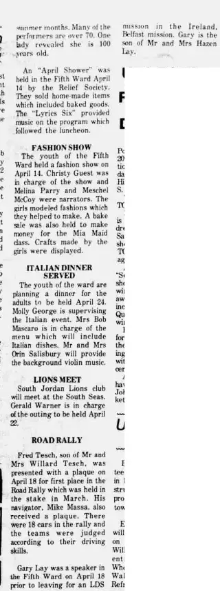 other Newspaper clipping from Apr 22, 1976 6048526