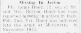Military Newspaper clipping from Apr 18, 1944 6048609