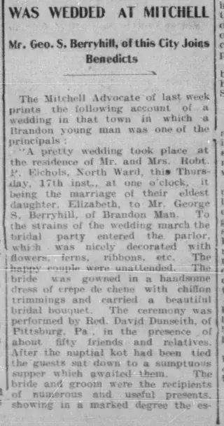 other Newspaper clipping from Aug 24, 1905 6049919