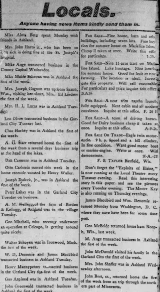other Newspaper clipping from Apr 30, 1915 6050141