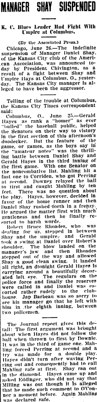 other Newspaper clipping from Jun 26, 1911 6050517
