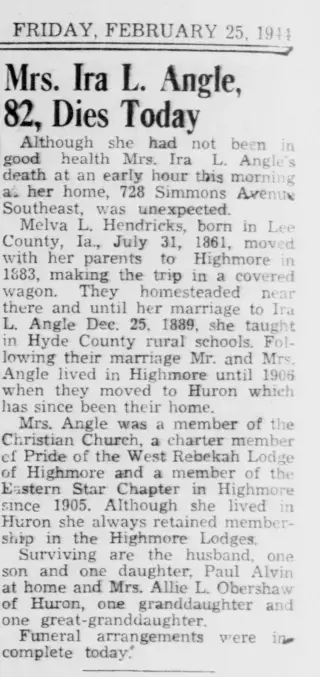 other Newspaper clipping from Feb 25, 1944 6050908