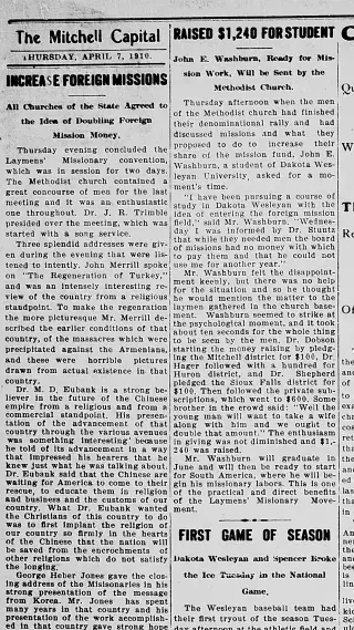 Religion Newspaper clipping from Apr 7, 1910 6051259