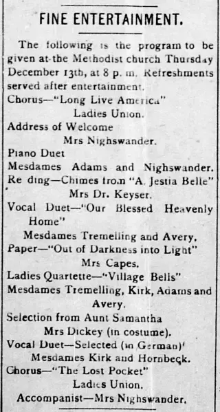 other Newspaper clipping from Dec 12, 1900 6052030