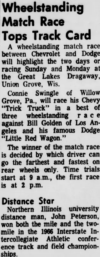 other Newspaper clipping from Jul 3, 1966 6052785