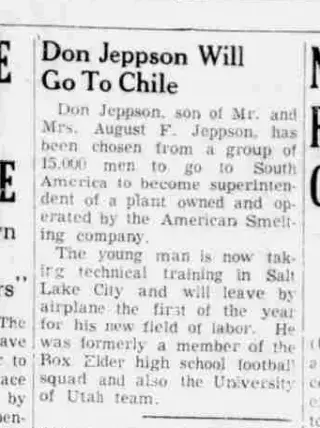 other Newspaper clipping from Dec 6, 1940 6052962