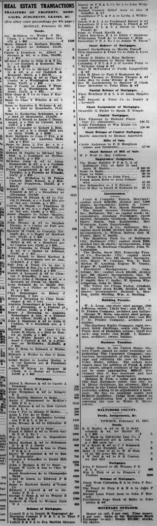 other Newspaper clipping from Feb 16, 1915 6053412