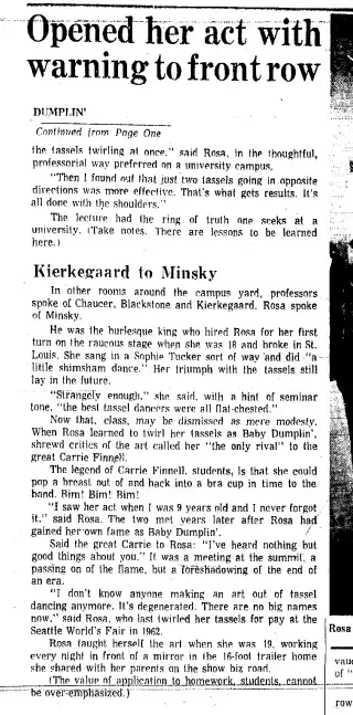 other Newspaper clipping from Nov 2, 1975 6053715