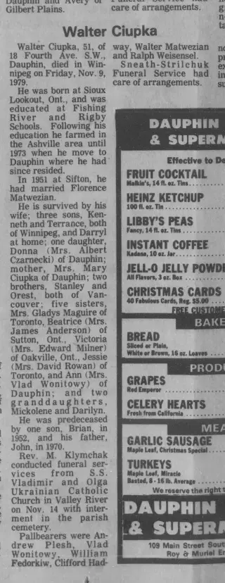other Newspaper clipping from Dec 5, 1979 6053749