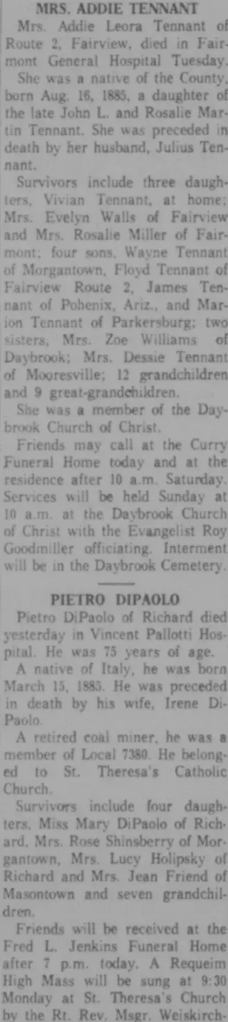 other Newspaper clipping from Feb 24, 1961 6054085