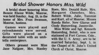 Marriage Newspaper clipping from Aug 27, 1970 6054157