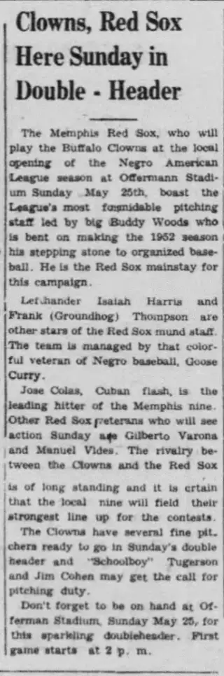 other Newspaper clipping from May 24, 1952 6054209