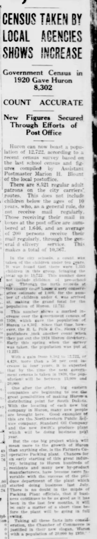 other Newspaper clipping from Nov 1, 1924 6054607
